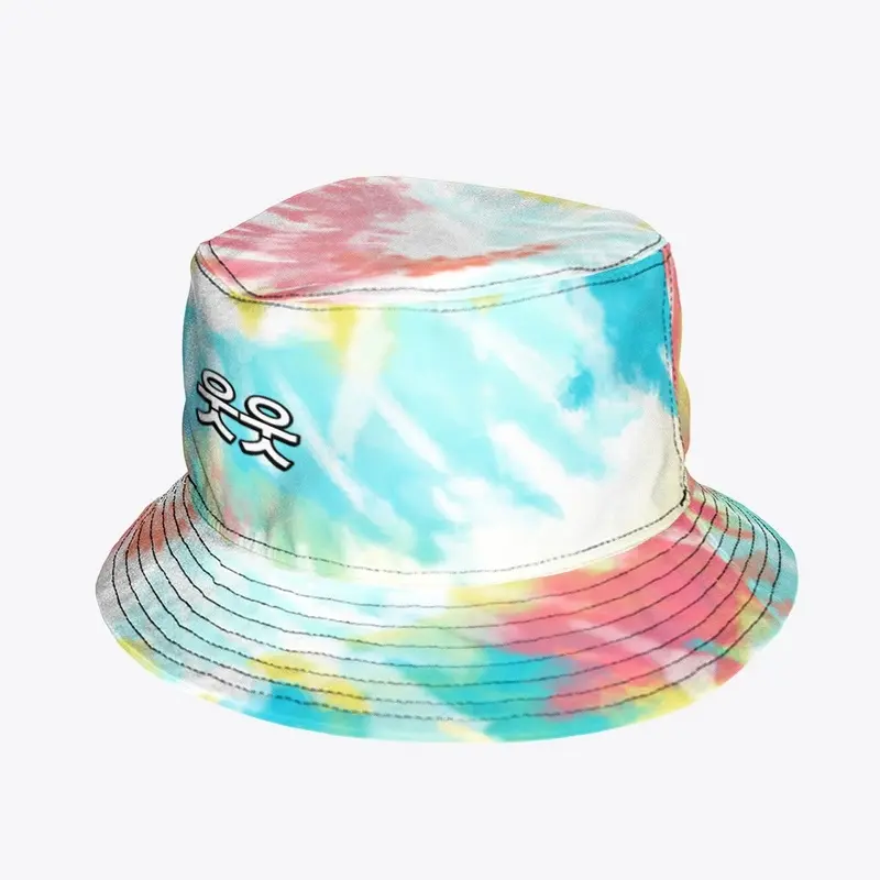 Twins From Russia Bucket Hat Rainbow 1