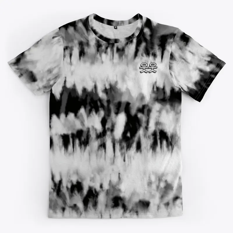 All Over BW Unisex Tee 2